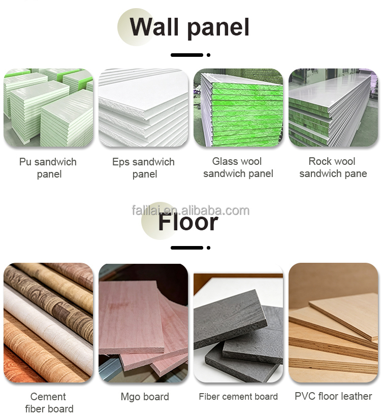 20ft Luxury Prefabricated Modular Container House Sandwich Panel Breathable Design Modern Style Custom Home Supermarket Hotel