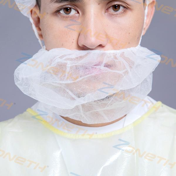 Non Woven Hair And Beard Nets Disposable Safety Products