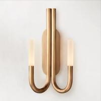 Lâmpada de parede Soluções de iluminação funcional elegante para casa Metal ouro luz decorativa escritório interior