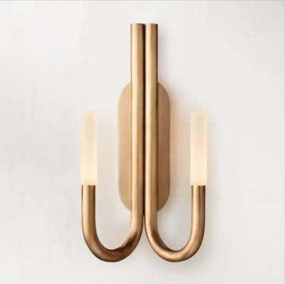 Lâmpada de parede Soluções de iluminação funcional elegante para casa Metal ouro luz decorativa escritório interior