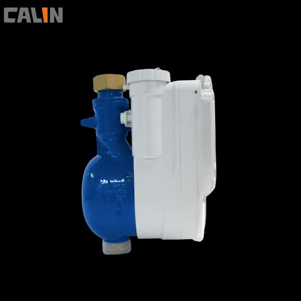 Contador del agua pagado por adelantado cuerpo de cobre amarillo obediente de CashWater STS