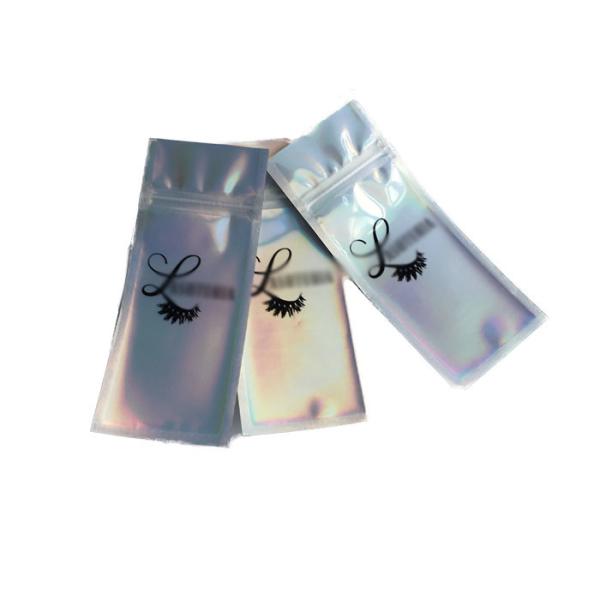 Custom Printing Clear Front Eyelash Glue Packaging Bags k Plastic BagTransparent Window Makeup Brushes