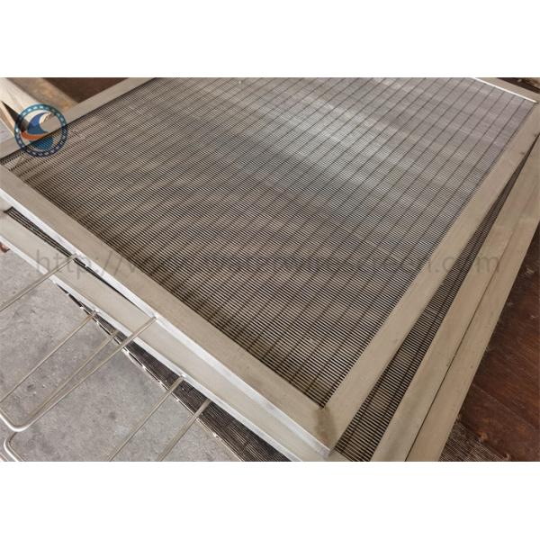 316l Johnson 1mm Slot Wedge Wire Filter Mesh Stainless Steel