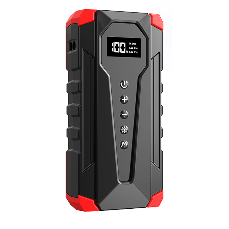 12000mAh Battery Jump Starter With Air Compressor 12 Volt Battery Jump Box Auto Battery Booster Tire Inflator