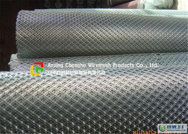 Strong Stainless Steel Decorative Expanded Metal Panels Width 10cm - 2m