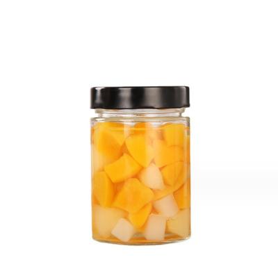 Honey Pickled Empty Glass Bottle Vegetables Sealed Jar Head Bottle With Lid