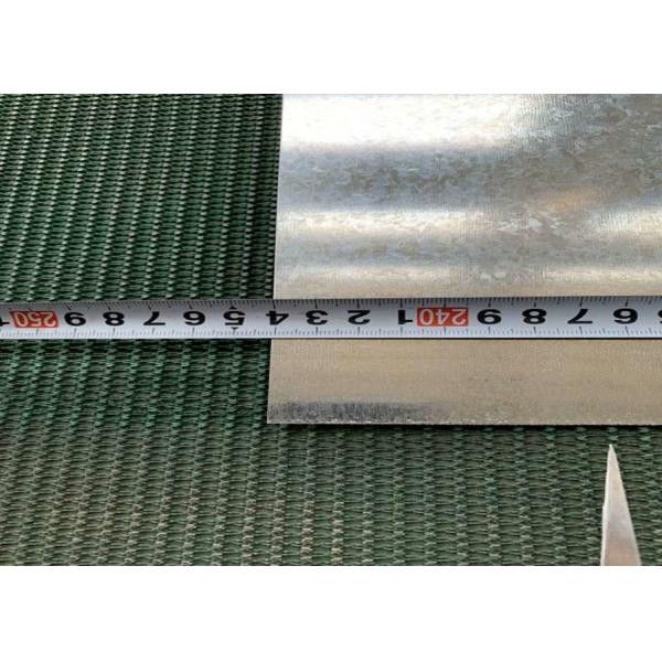 0.3–3.0mm Big Spangle Hot Dipped Galvanized Steel Sheet 35–1250mm Width for Outer Wall Cladding Applications