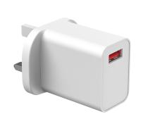 10W Un port USB Un chargeur murale 2.4A Pour les téléphones iPhone 15/14/13/12/11/X, Samsung