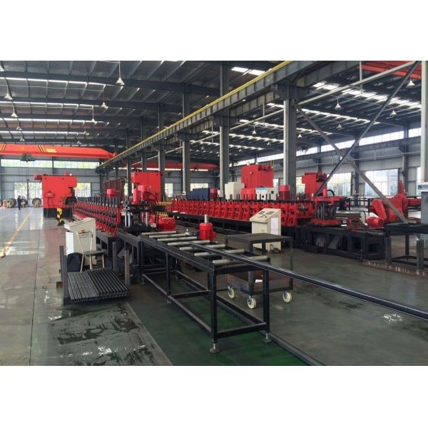 235Mpa Material Yield Strength Solar Bracket Punching Forming Automatic Machine ≤250mm Strip Width