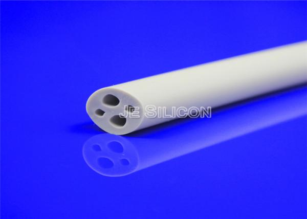 Porous Abnormal Shape Silicone Rubber Strips 100% Food Grade Ozone Resistance