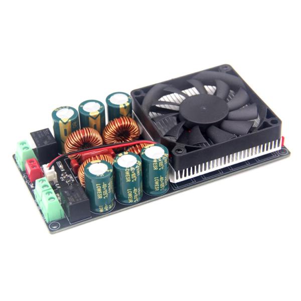 Molde privado NO 2 * 500W Clase D Digital Stereo HiFi Amplificador de potencia de la placa 12V 24V 36V 48V para el coche Karaoke Subwoofer de cine en casa altavoz