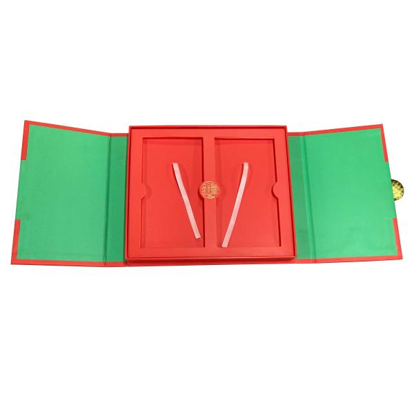 Cmyk Customized Hardcover Double Open Gift Packing Box, Luxury Custom Dressup Skin Care Product Gift Packaging Box