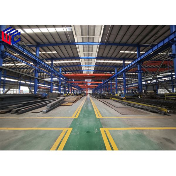 Heat Resistance Warehouse Prefabricated Buildings Boiler Hangars Custom