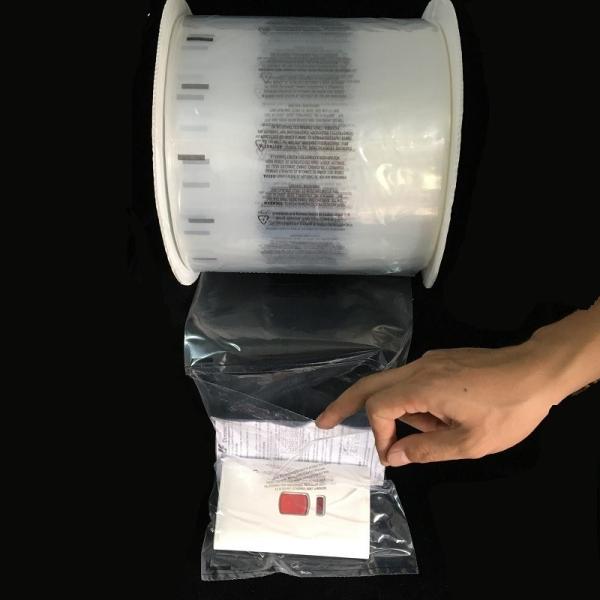 Изготовленные на заказ сумки ISO 9001 SGS LDPE пластиковые поли Pre раскрытые на крене