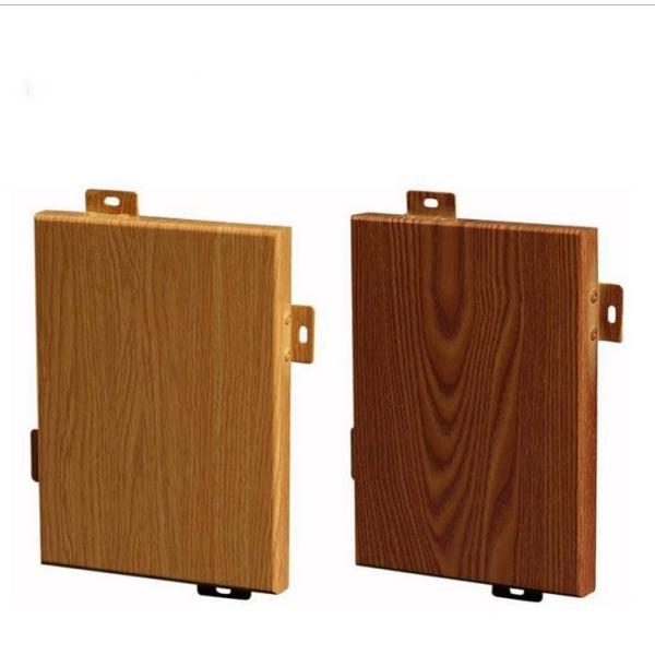 Простая установка современного деревянного зерна / мраморного алюминиевого фанер