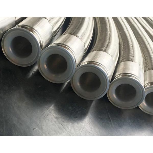 Sanitary 395mm PTFE Lined Pipe Fittings 12 Inch Tri Clamp For Pharmacy