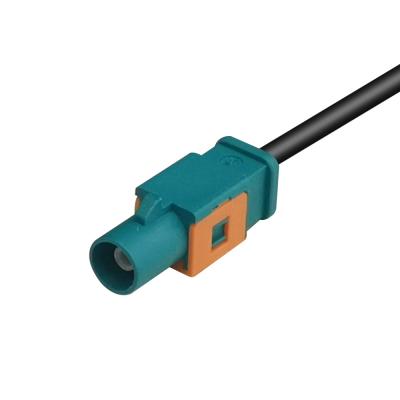 Conector de cabo FAKRA de tipo reto para aplicações automotivas