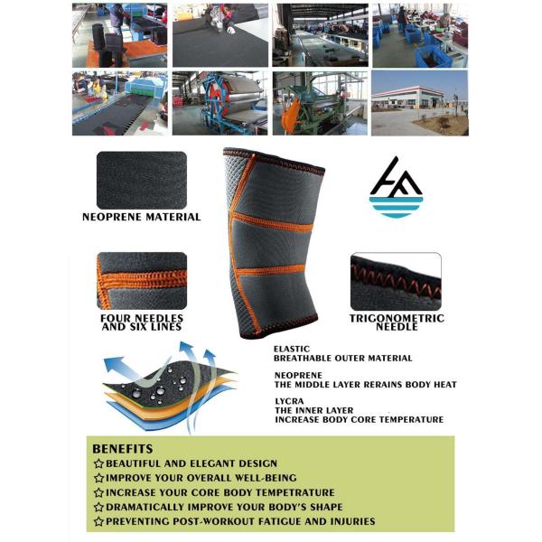 Basketball Tennis Neoprene Elbow Sleeve Comfortable For Sports Protection