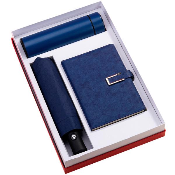 Presente incorporado do caderno ISO9001 multicolorido com o banco do poder impermeável
