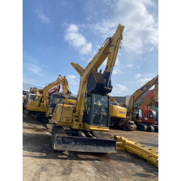 PC60 - 7 Hydraulic Crawler Used Komatsu Excavator With 0.3m3 Bucket