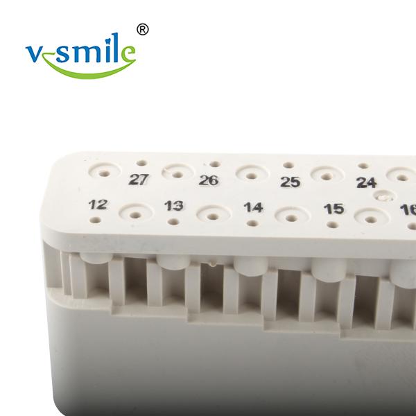 Plastic Dental Endo Measuring Block ,ISO13485 For Orthodontists