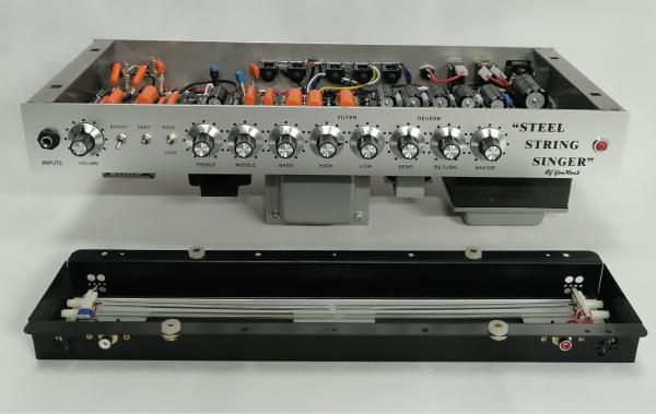 Custom Amplifier Deluxe Handwired Steel String Singer SSS Guitar Amplifier Head 50W with Kinds Tolex Option