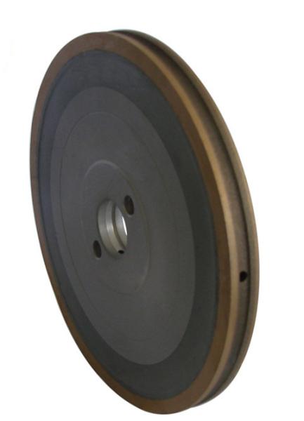 A Line Edge Wet Diamond Grinding Wheel Long Service Life Excellent Shape Preservation for glass