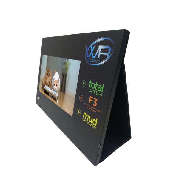 10 Inch Push Button POP LCD Display Screen With Video Button Control