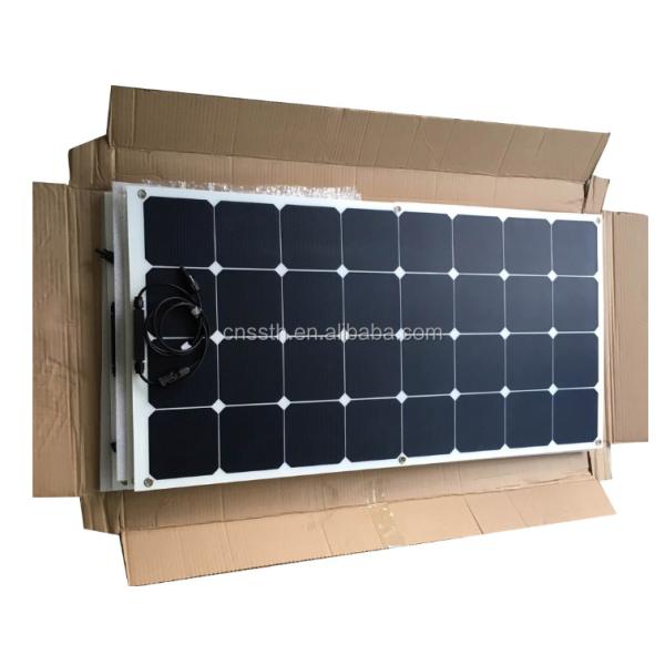 Panel solar de techo flexible 100W 150W 160W Panel solar 1050*540*25mm