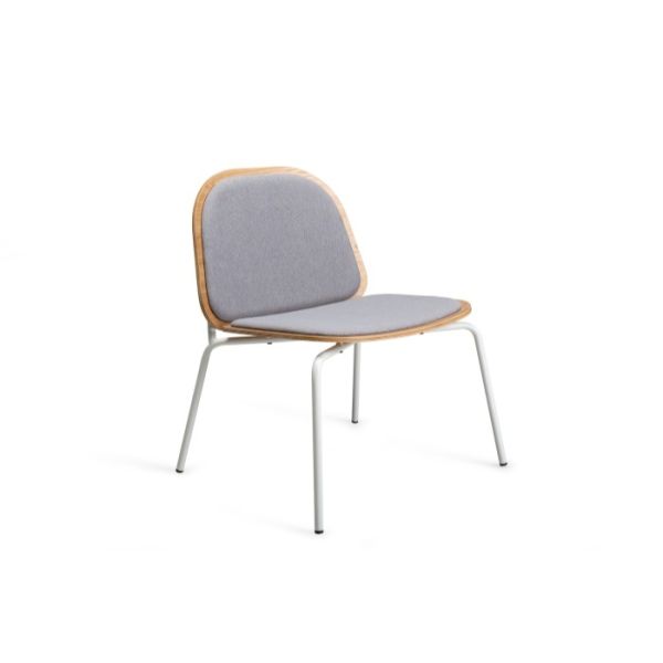 Stackable Ash Commercial Lounge Chair High Stability Fabric Accent Chair