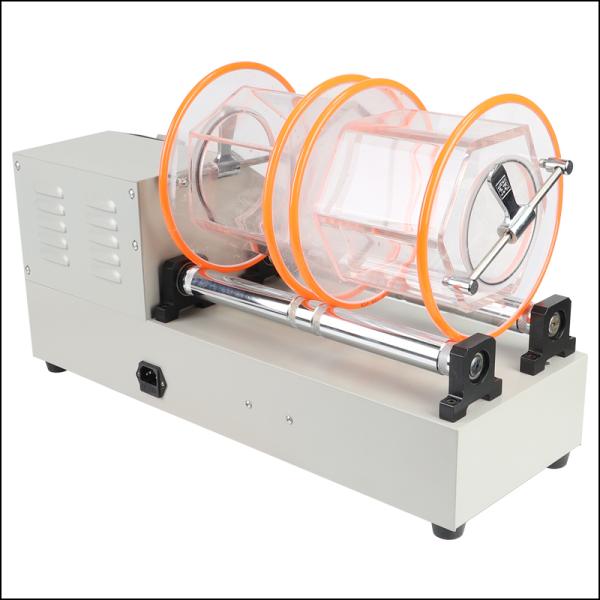 metal del ABS del vaso del pulidor de la joyería 16kg con el barril doble del contador de tiempo