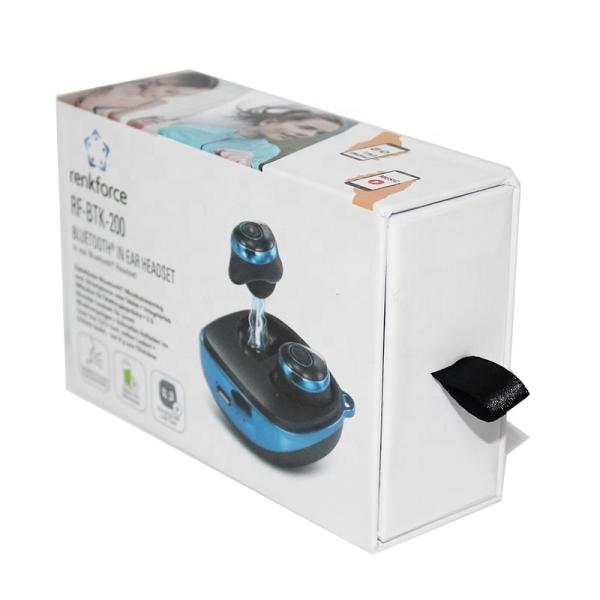 Corrugated Grey Cardboard Carton Paper Gift Drawer Box Sliding For Eletronic Product