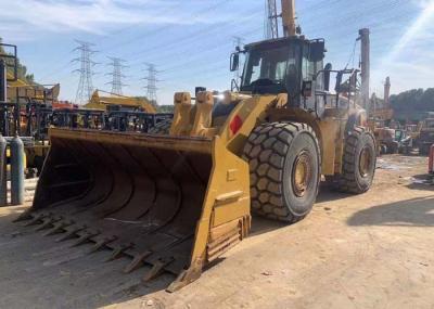 1615Nm amarelo 1800rpm 318hp usou CAT Wheel Loader