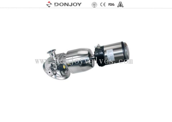 válvula de diafragma sanitária 1 do tanque da parte inferior pneumática ou manual de 316L - 4