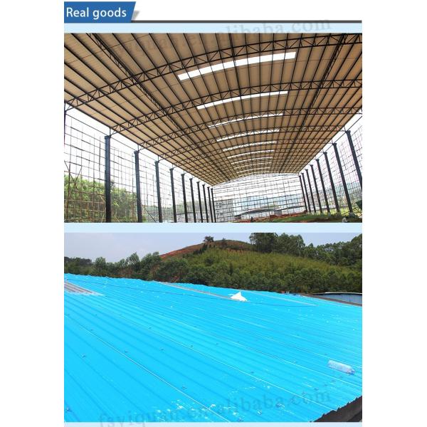 PVC Roof Tiles 1130mm Width 1.5mm-3.0mm Thickness