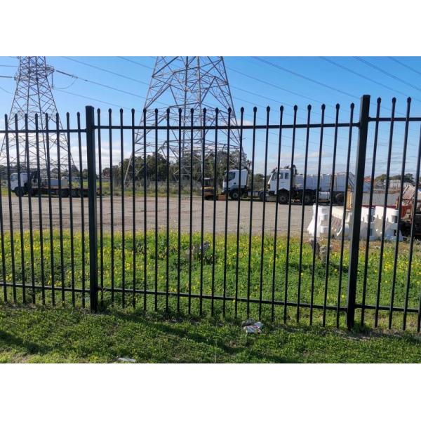 порошок 3003 высоты 6ft декоративный алюминиевый ограждая покрыл рельс 25*25mm