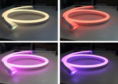 Luces de neón de SMD5050 12V RGB, tubo de neón llevado flexible al aire libre del RGB del tamaño de 14 x de 26m m