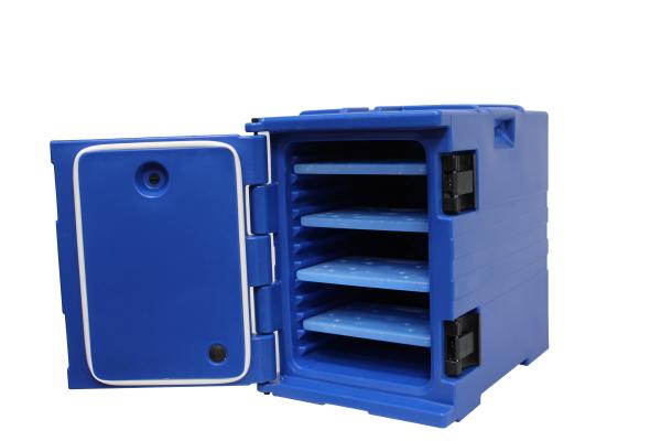 Front Loading Insulated Pan Carrier To Keep Food Hot Polyethylene Nylon