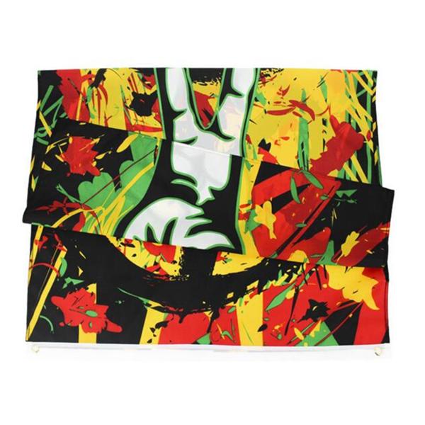 Fade Resistant 90x150cm 155g Polyester Peace Symbol Flag