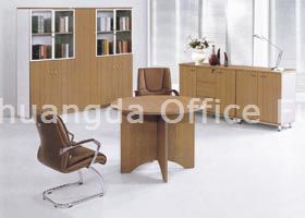 Round 25 mm E2 MFC panel Meeting Room Tables CD-3314 with 2 mm edging