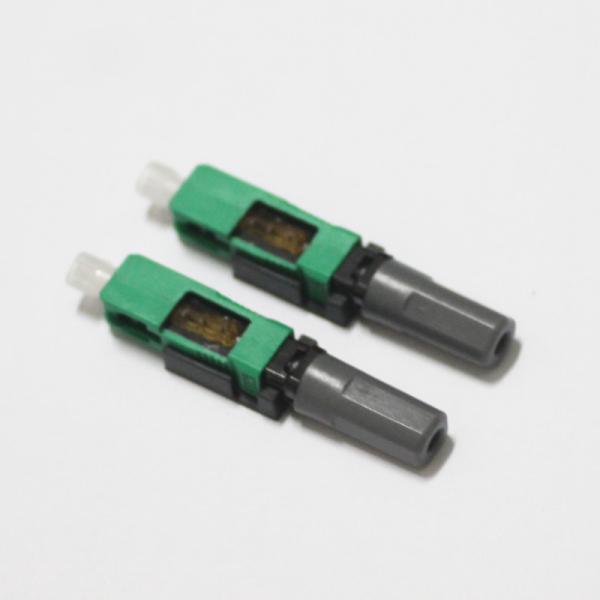 IL 0.25dB SC APC Singlemode Field Assembly Optical Fast Connector