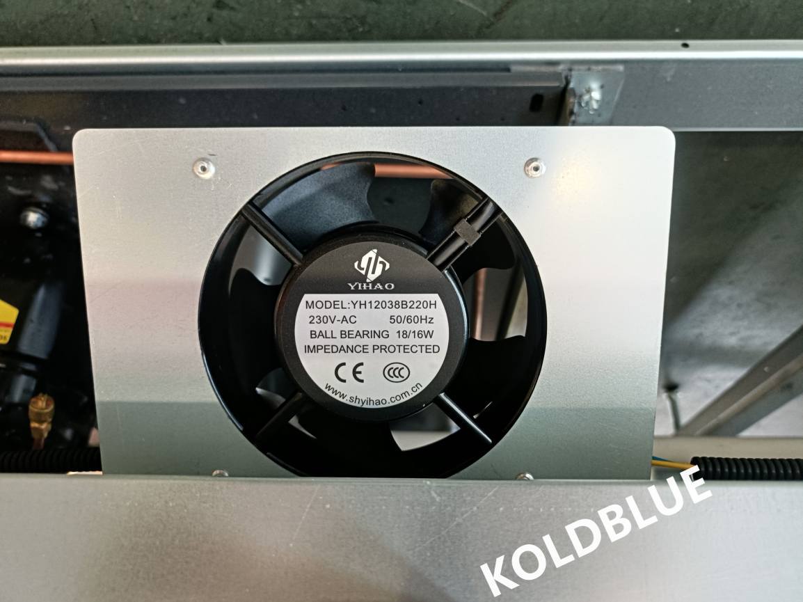 2500MM Semi‑vertical Deli Chiller With 304 Liner & Stainless‑steel Bumper