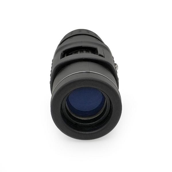 Peso leve pequeno do telescópio 7x18 do monocular de Pockect com pele de borracha