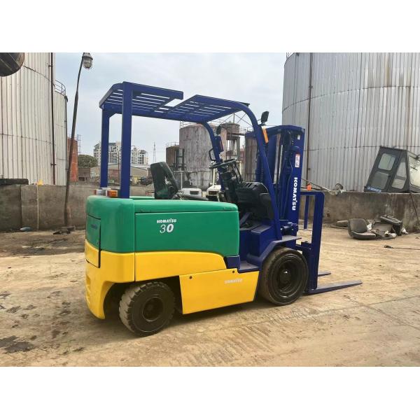 Low Working Hours and Good Condition Komatsu 3T Forklift FD30 for Construction Works
