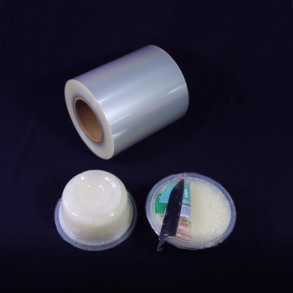Food Sealing Film Fog Resistant Plastic Laminate Sealants For Meal Containers
