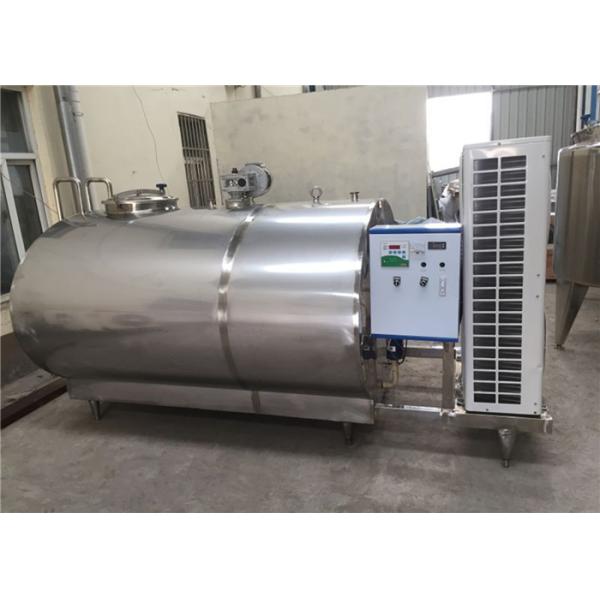 Inox Milk Cooling Tank 2000L 3000L 4000L 6000L 10000L Horizontal Type