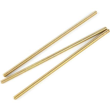 Left Hand High Holding Power Stainless Steel All Thread Rod Yellow Surface Easy Install