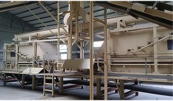 5-10 Tons/Day Colour Customized Gypsum Board Production Line PLC Control