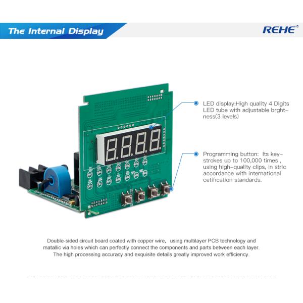 2019 Newest High Quality Size 96*96mm Digital Single Phase Power Factor Meter in Cos Power Meters RH-H31
