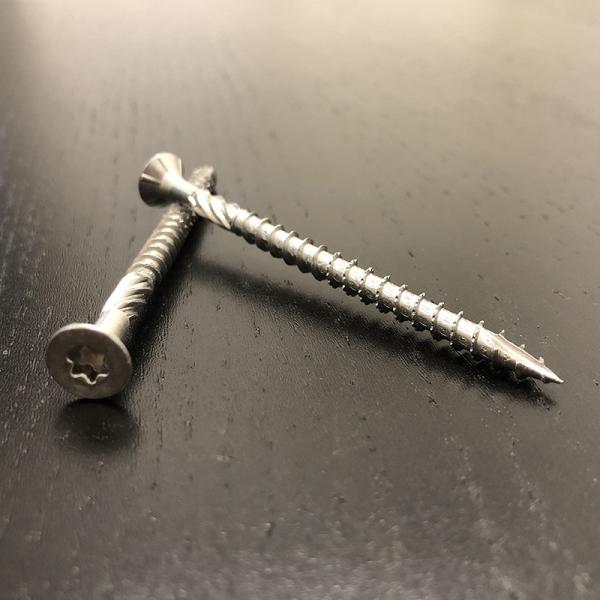 #8 Star Head 40mm Wood Screws Stainless Steel Chipboard Coarse Thread